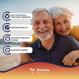 Totaria Health Magnesium Glycinate Supplement Glycerine & Taurine(120 Capsules) price in Bangladesh